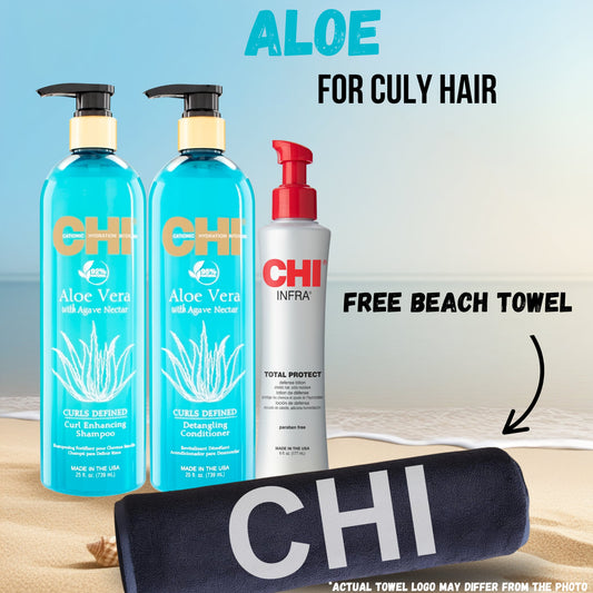 CHI Aloe vera + Beach Towel