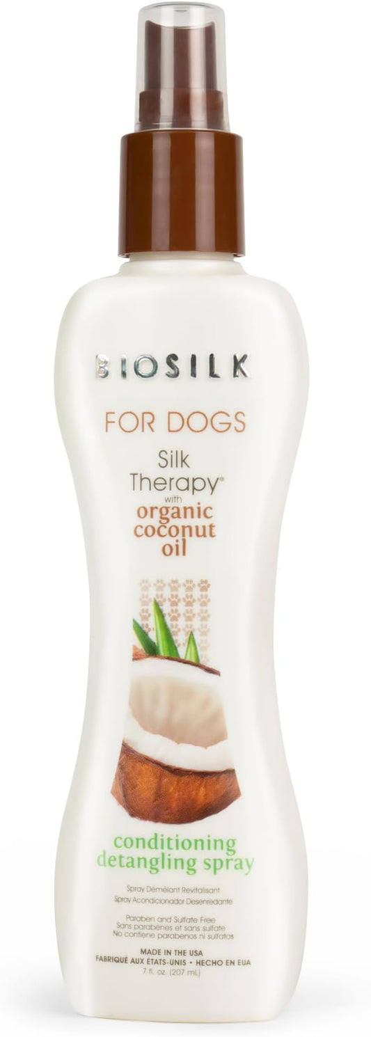 Biosilk Pets Conditioning Detangling Spray 207ml for Dogs