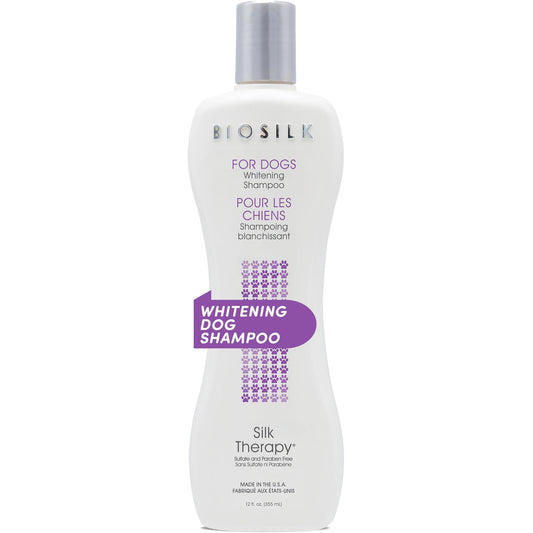 Biosilk Pets Whitening Shampoo 355Ml for dogs