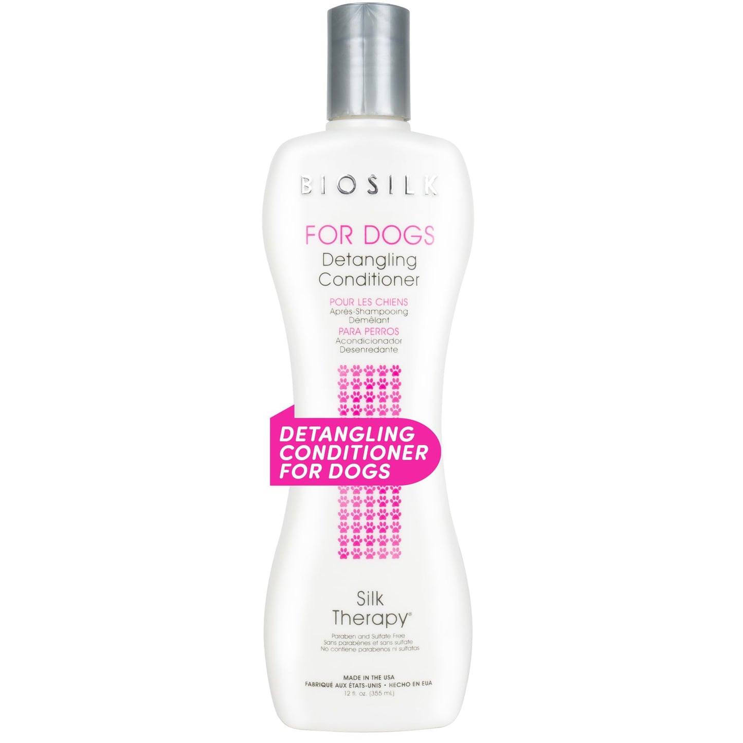 Biosilk Pets Detangling Conditioner 355Ml for dogs