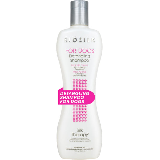 Biosilk Pets Detangling Shampoo 355Ml for dogs