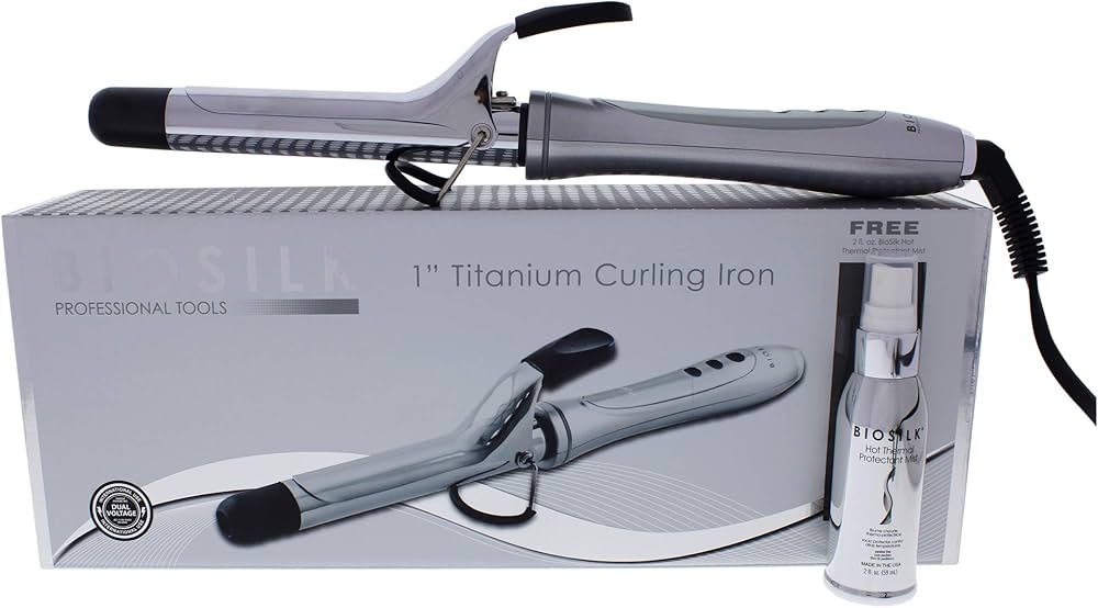 Biosilk Titanium Curling Iron 1 1/2"