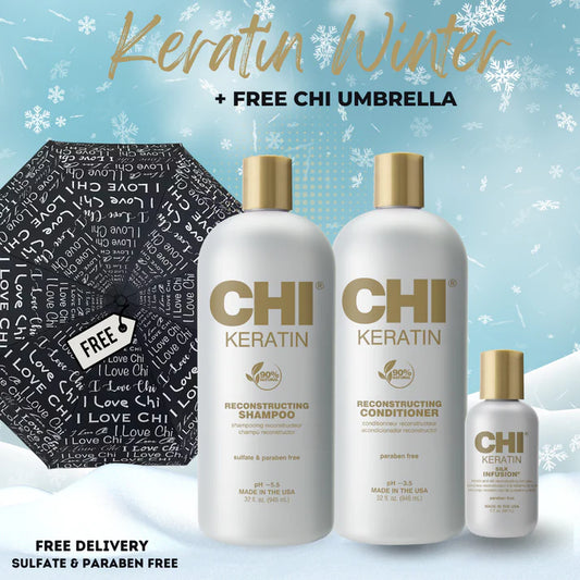 CHI Keratin Winter + Free Umbrella