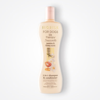 BioSilk For Dogs Irresistible 2-in-1 Shampoo & Conditioner