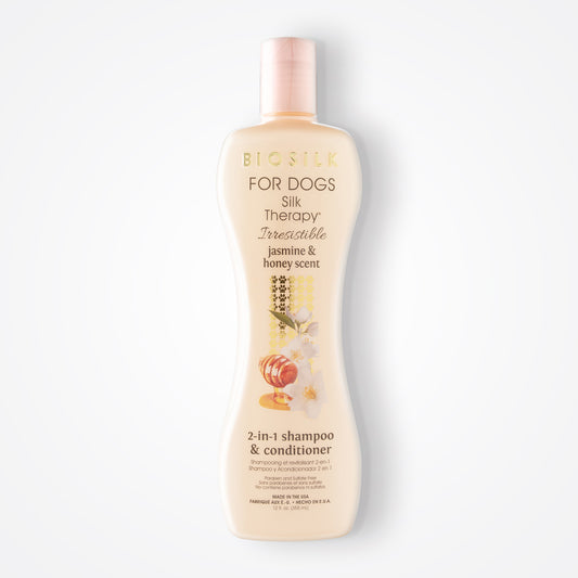 BioSilk For Dogs Irresistible 2-in-1 Shampoo & Conditioner