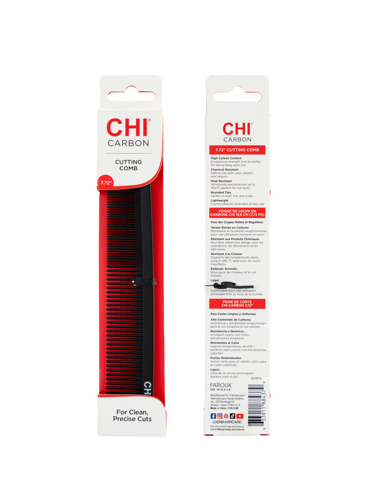 CHI Carbon Cutting Comb 7.72"