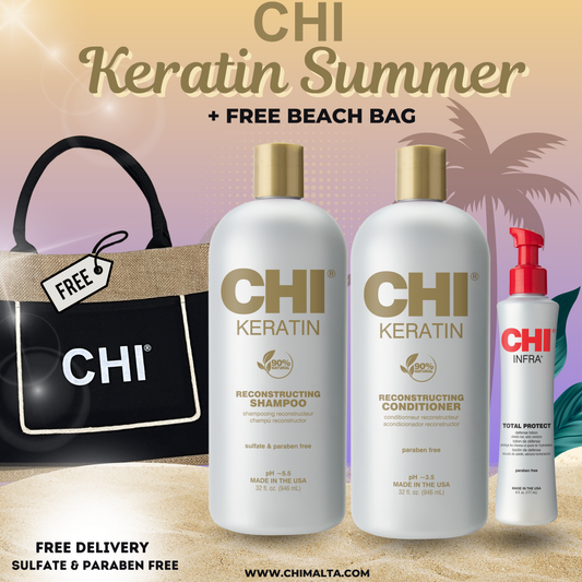 CHI Keratin + Free CHI Bag