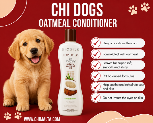 Biosilk Pets Coconut Oil Conditioner 355Ml for dogs