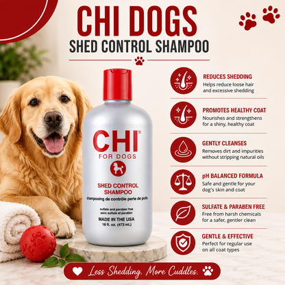 CHI Shed Control Shampoo 473ml for Dogs