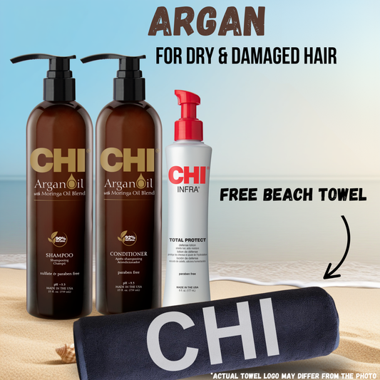 CHI Argan + Free Beach Towel