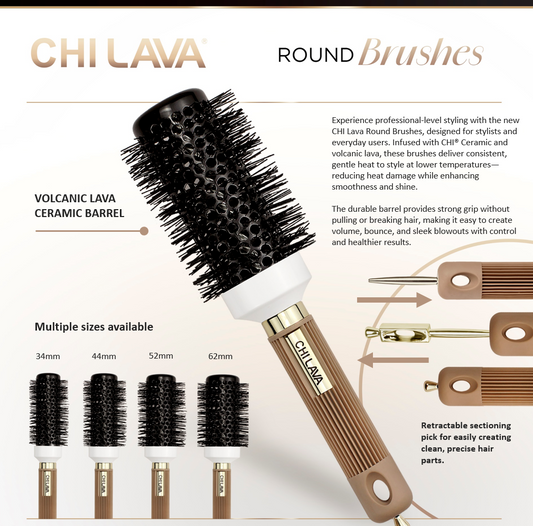 CHI LAVA ROUND BRUSH 52MM